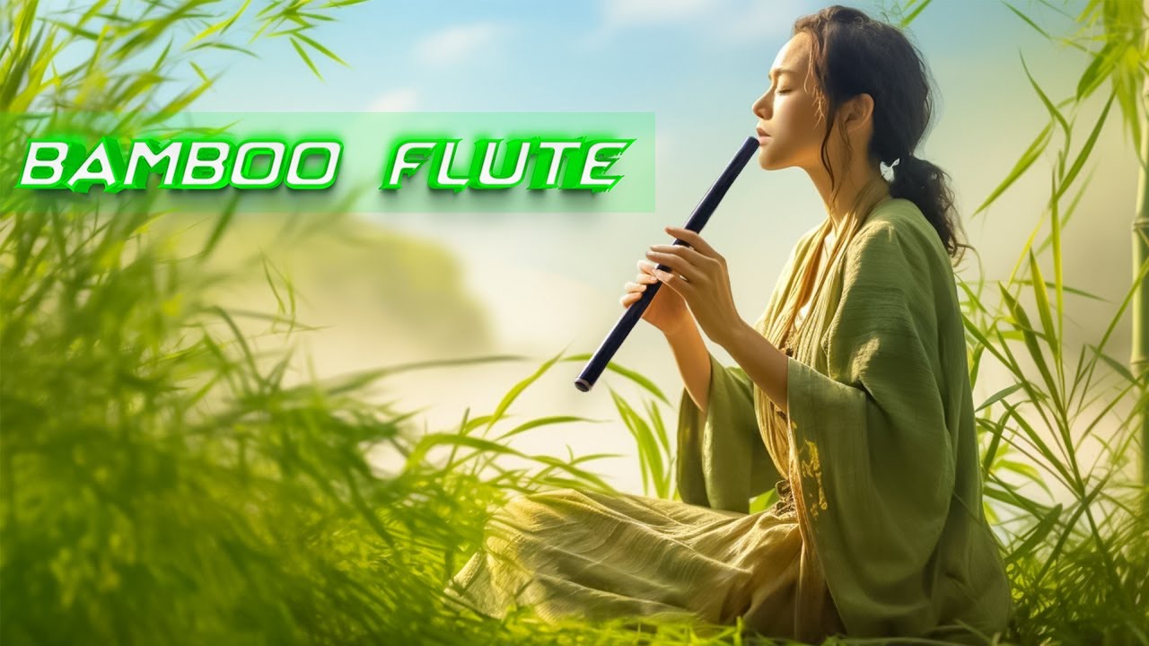 3 HOURS of Relaxing Music | Bamboo Flute | Piano Calming Music ...