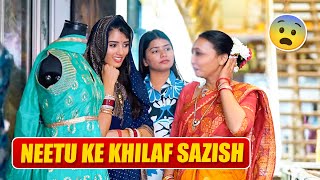 Saas aur Nanand ne Neetu ke Khilaf ki Sazish 😰 | Saree Shopping