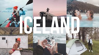 ICELAND IN JUNE | Glacier climbing, Camping, Blue Lagoon, Plane crash, Fridheimar | vlog