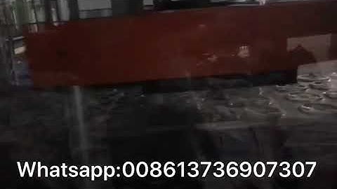 Automatic PP Lid Forming Cutting Stacking Machine, PP cup lid machine