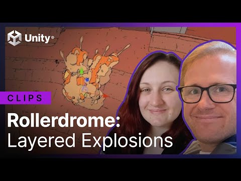 Creating Layered Explosions FX in Unity | Rollerdrome