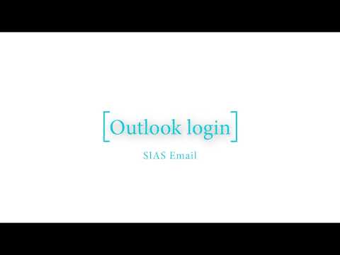 SIAS MS Office 365 Email setup || How to Sign in to Office 365 work email account