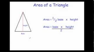 Area of a Triangle  Corbettmaths