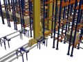 How to combine Pallet Shuttle with a stacker crane | Mecalux