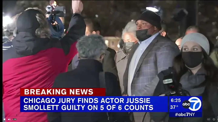 Jury Finds Jussie Smollett Guilty 5 Counts