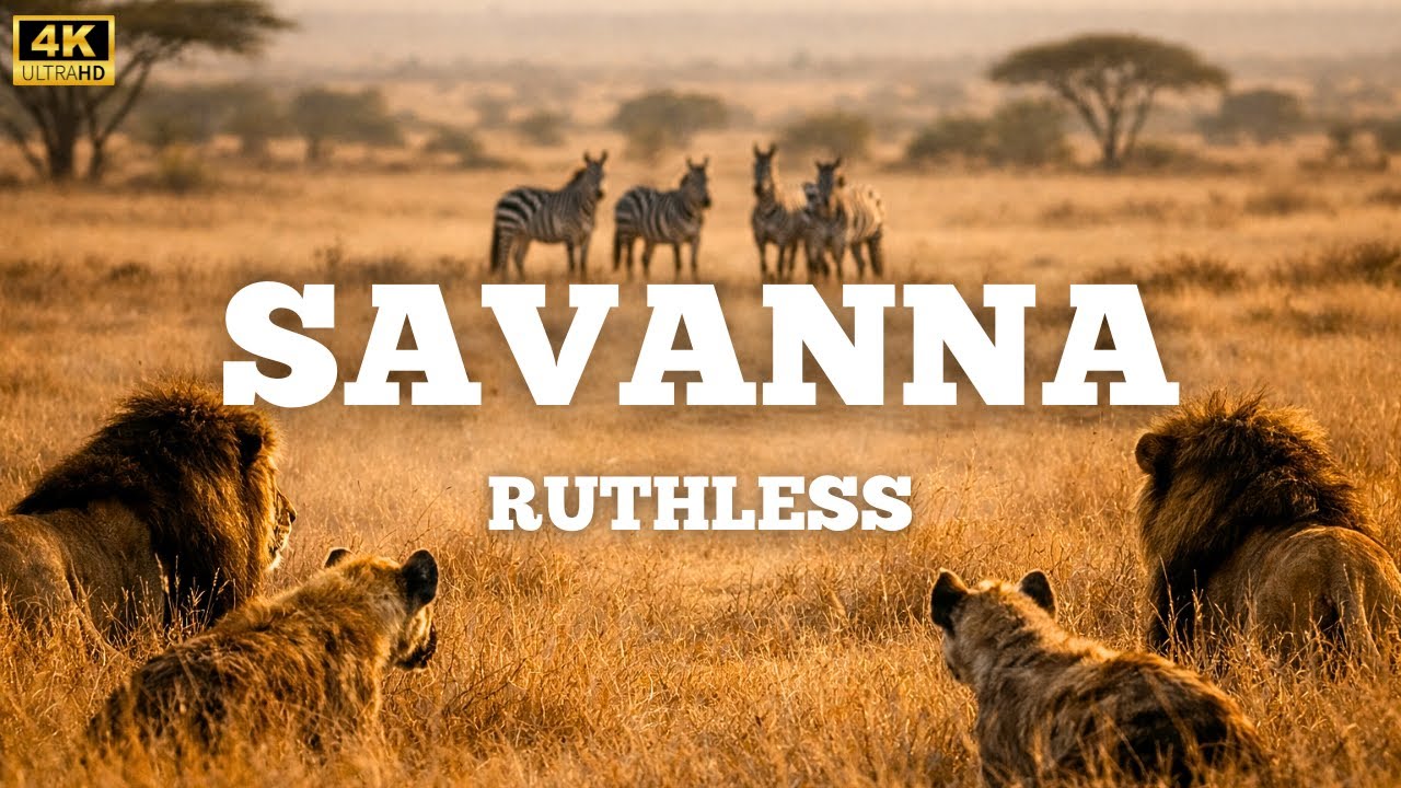 GREAT PREDATORS | The fight for SURVIVAL in the AFRICAN SAVANNAH | 4K Documentary