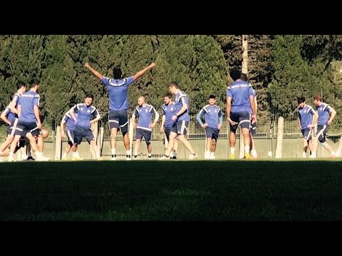 დინამოს მზადება ტორპედოსთან მატჩისთვის