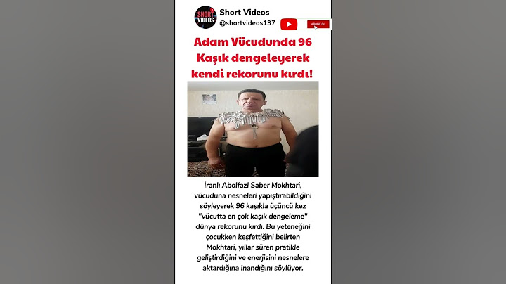 İnanılmaz Yetenek! 96 Kaşığı Vücudunda Dengeleyen İranlı Adamın Dünya Rekoru!