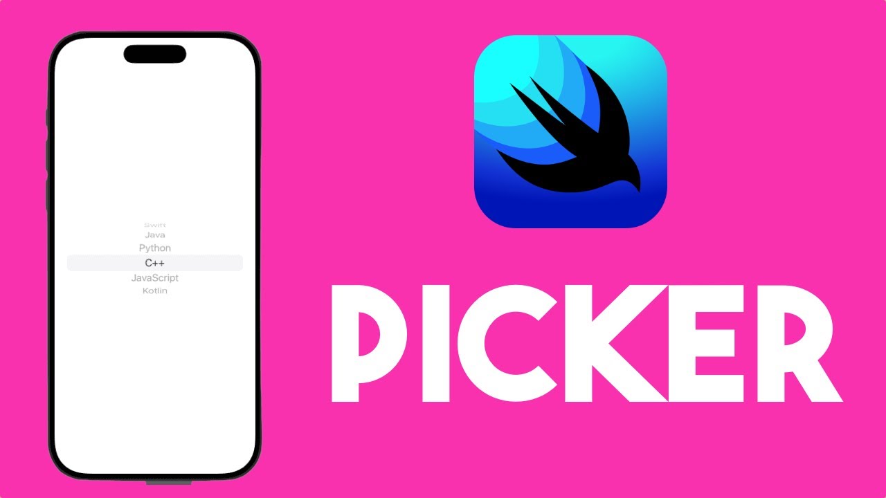 SwiftUI PICKER - How to create a Picker in SwiftUI - Tutorial