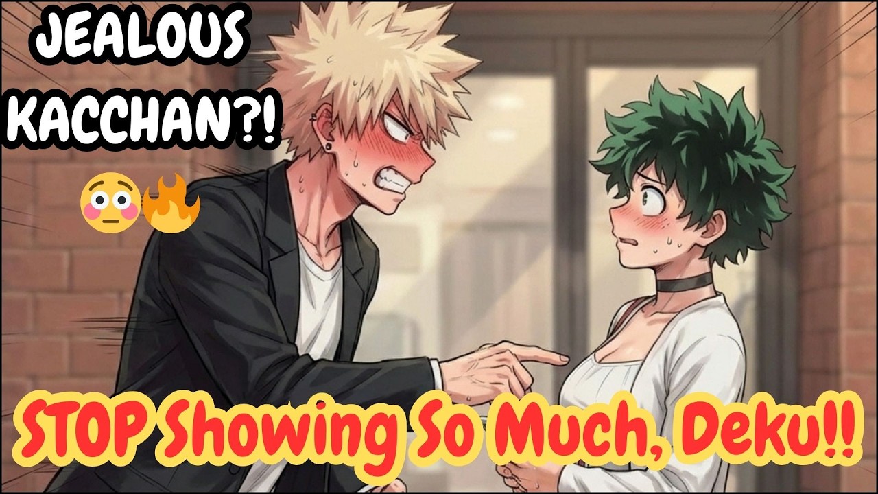 РЕВНИВЫЙ КАЧЧАН?! 😳🔥 Бакуго прикрывает наряд Деку на публике! | BKDK Comic Dub