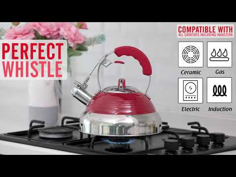 Whistling Tea Kettle Redhotness by Pykal