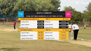 Softweb Hitters vs TEAM Softweb Warriors | softweb premier league 2025-26(Super League) | Live - A…
