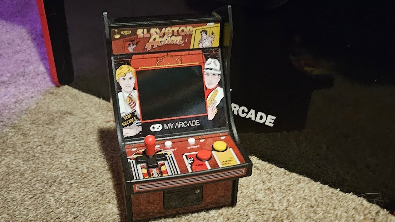 Elevator Action! My Arcade Micro Player! - YouTube