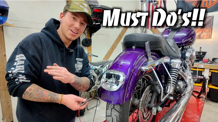 First Modifications To My "New" Dyna!! | 2001 Harley Davidson Dyna Low Rider