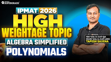 Most Important Polynomials Concepts for IPMAT 2026 DI | High Weightage Topic - Polynomials