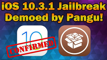 Pangu Has Demoed Their iOS 10.3.1 Jailbreak! (Video Proof) - Jailbreak Status Update