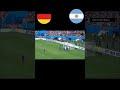 Argentina vs germany fifa world cup  fifa world cup 2014 football  shorts  worldcupmessi fifa