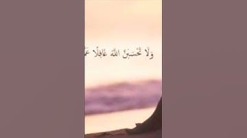 قال تعالى " وقد مكروا مكرهم وعند الله مكرهم وإن كان مكرهم لتزول منه الجبال" بصوت القارئ إسلام صبحي