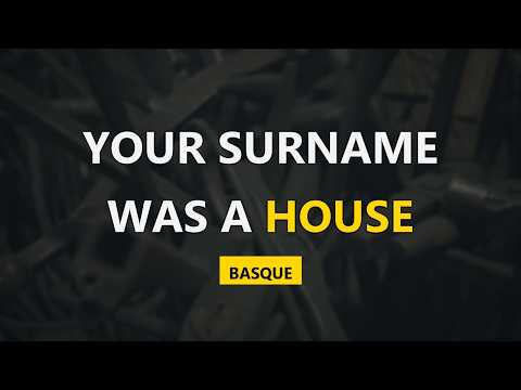 The Most Common Basque Surname Is Not Basque. Why?