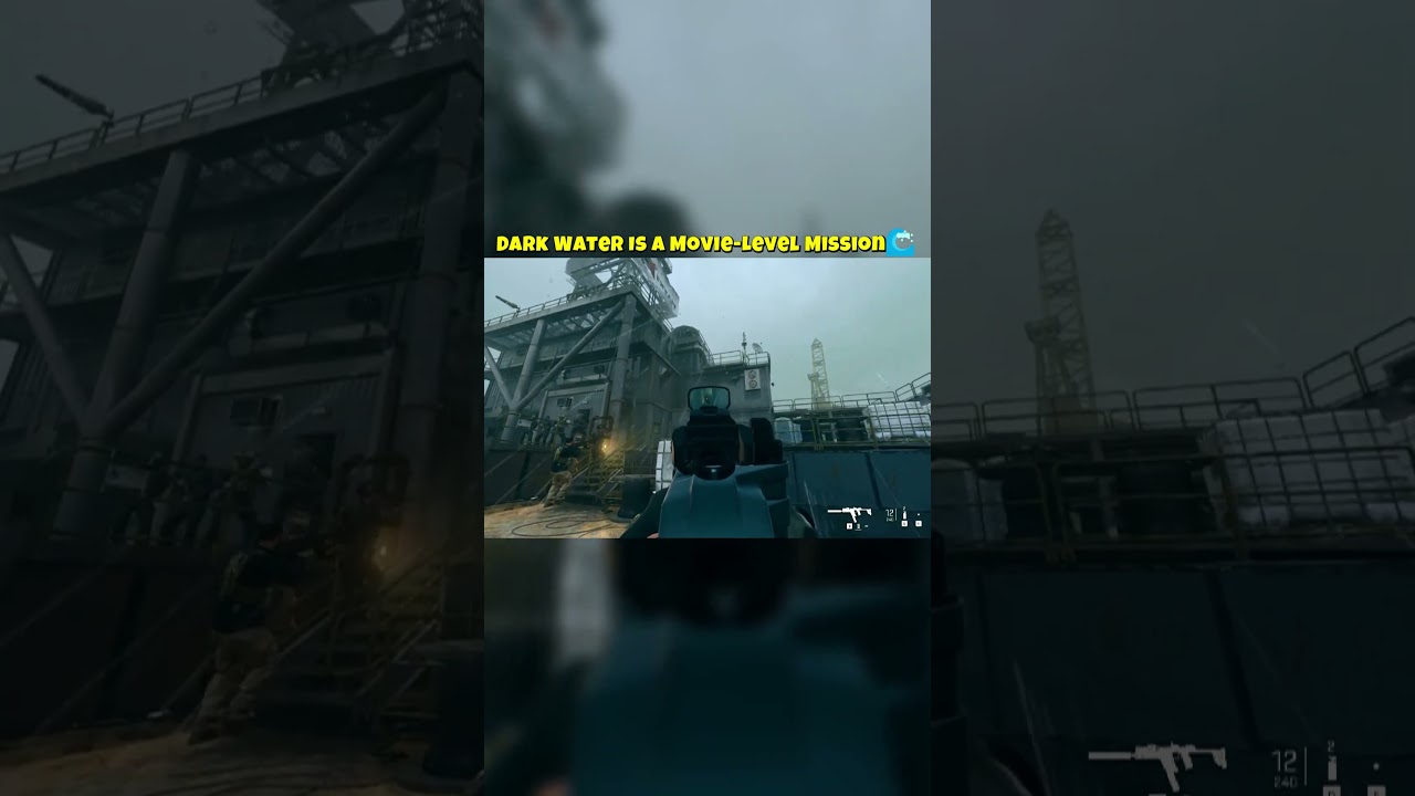 डार्क वाटर एक मूवी लेवल मिशन है🌊 