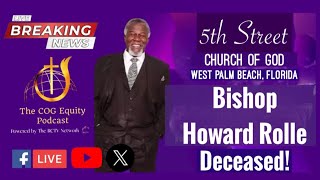 Absent Church of God Pastor Deceased!