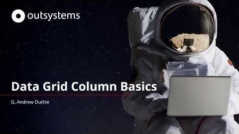 Data Grid Column Basics