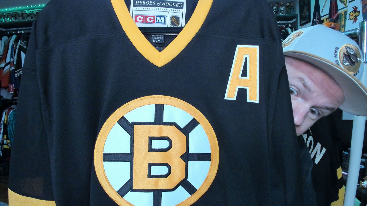 NEW* Boston Bruins Centennial Jerseys (Home, Away, Alternate