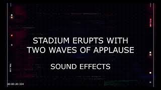 Stadium Erupts with Two Waves of Applause - Live Performance
