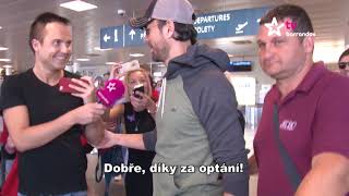 Enrique Iglesias - Prague 2018 Report (Ondra Koci, Paparazzi Tv Barrandov)