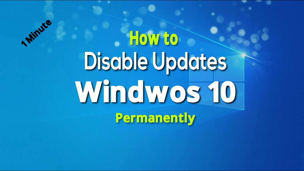 How to Disable Auto Update Windows 10 Permanently || Tips IT - YouTube