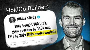 How 4 Swedish Serial Acquirers Scaled To a 49x P/E Ratio | Niklas Sävås Interview