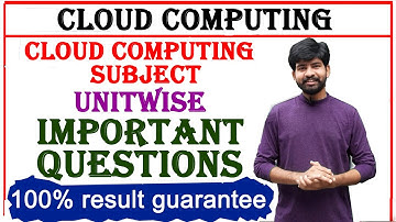 jntuh btech cloud computing subject important question, cloud computing important questions