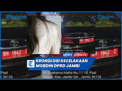 Fakta Baru Viral Penumpang Tanpa Busana, Kronologi Kecelakaan Mobdin DPRD Jambi