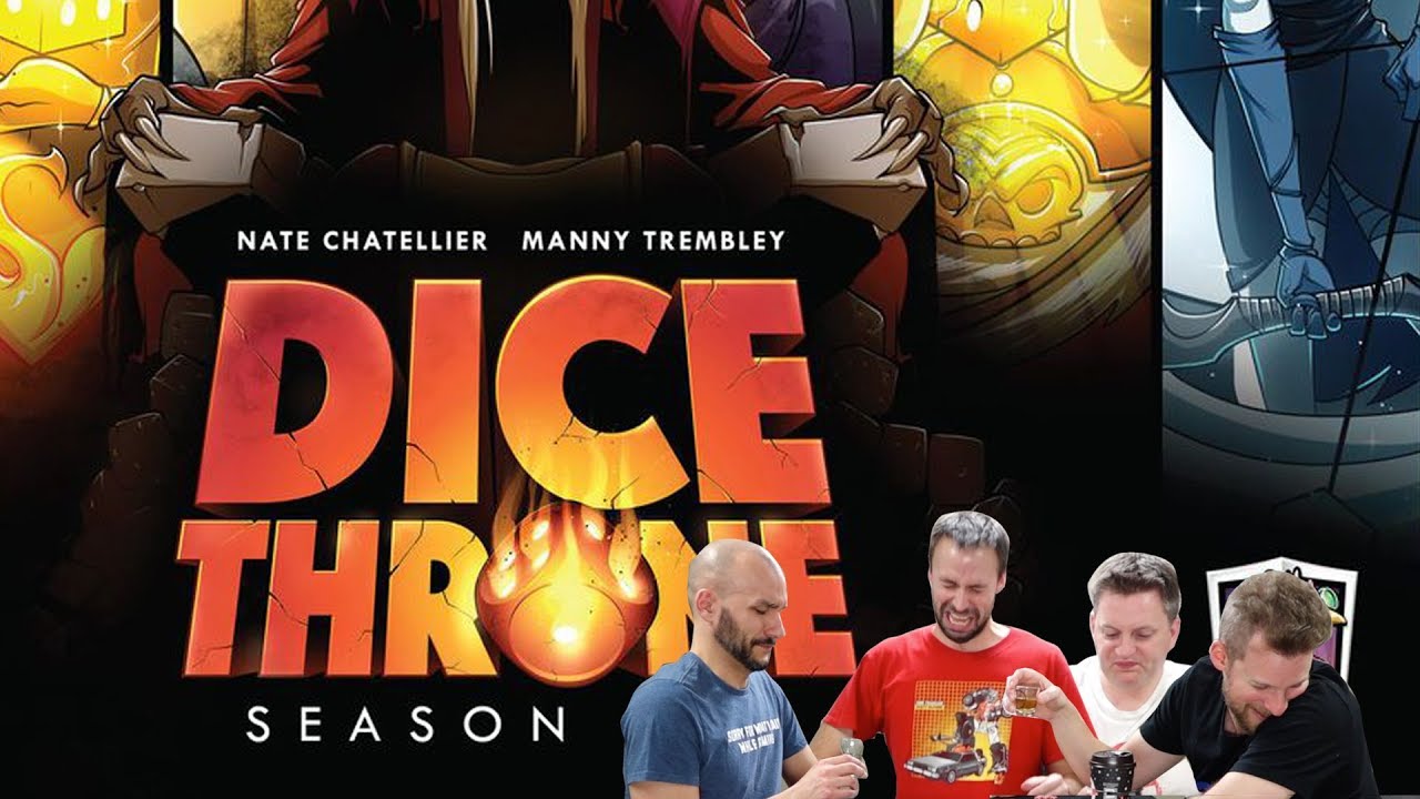 Dice Throne Season 1 Board Game Session 4 game Tournament YouTube