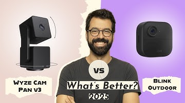 Wyze Cam Pan v3 VS Blink Outdoor Best Budget Security Camera 2025