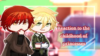 «Look Here, Demon King!» react to the childhood of a Princess as Irene || part 1/2 || Manhwa