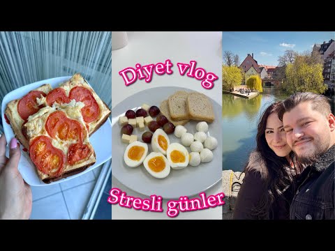2 günde -1kg 🥳 stresli günler 🥴 diyet vlog🌸