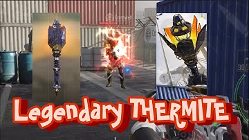 NEW Legendary THERMITE Kill Effect || Codm M13 Mythic Lucky Draw