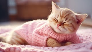 Music for Nervous Cats  Soothing Sleep Music, Deep Relaxation Music For Your Pet