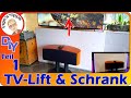 TV Lift selber einbauen der unsichtbare 65 Zoll Fernseher im Schrank Flatlift DIY Teil 1 Ingos Tipps