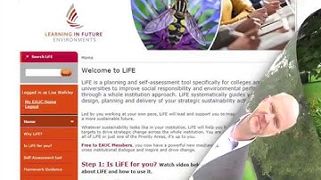 How to use the LiFE Self-Assessment tool