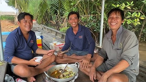 Quá trời rồi/ cá ngát quá dữ ở cửa biển Trần Đề/cá ngát nấu lẩu chua ngọt thưởng thức trể sông nước 