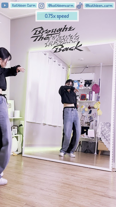 0.75x Slow Music #enhypen #broughttheheatback #dancetutorial #dancechallenge