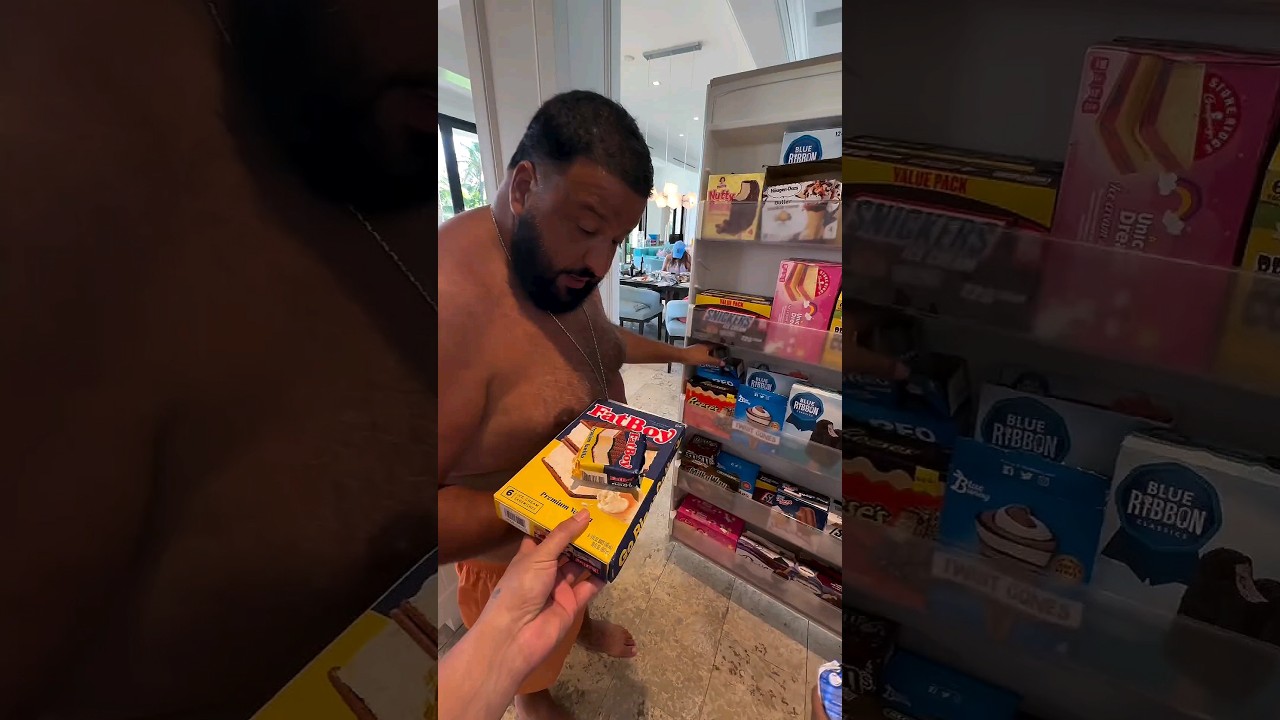 DJ Khaled — У меня в холодильнике много мороженого 😋 