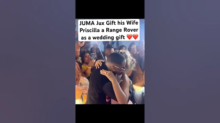 JUMA Jux Gift his Wife Priscilla a Range Rover as a wedding gift ❤️❤️❤️❤️❤️ #rangerover