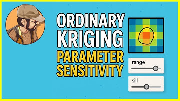 Ordinary Kriging Parameter sensitivity