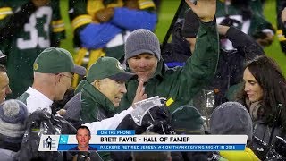 Brett Favre on Sharing His #4 Retirement Night w/Packers' Legend Bart Starr | The Rich Eisen Show