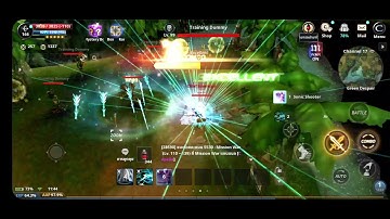 cabal mobile force archer skill breakdown and combos pve/pvp