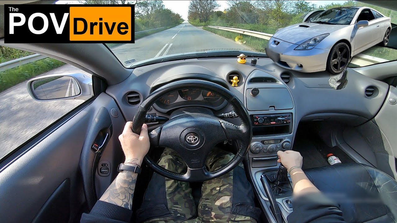 2001 Toyota Celica 1.8VVTi 143hp T230 7GEN | POV Test Drive