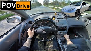 2001 Toyota Celica 1.8Vvti 143Hp T230 7Gen Pov Test Drive